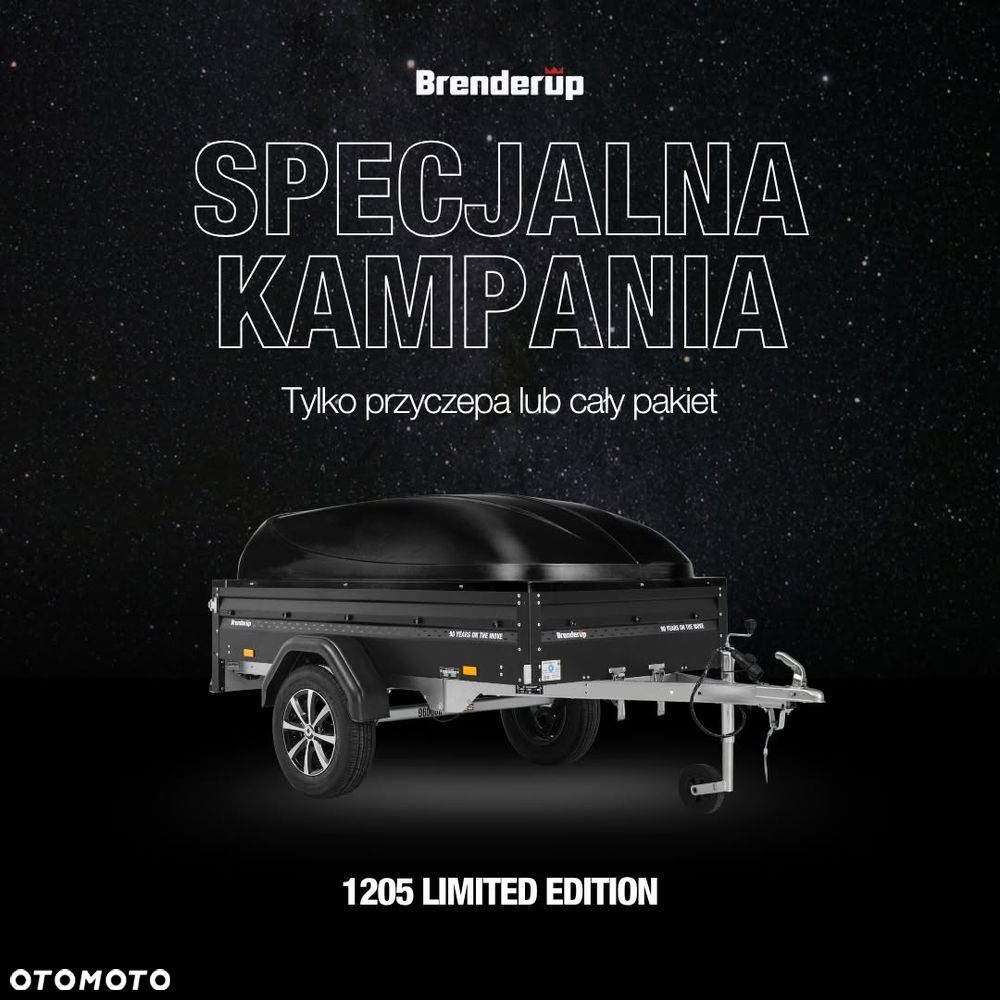 Brenderup 1205SUB750 black edition+ ABS - 2