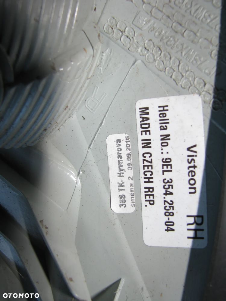 SKODA FABIA II LAMPA PRAWA TYŁ TYLNA EUROPA HB - 5