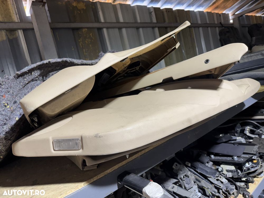 Scaune bancheta bmw sera 7 f01 2010 crem interior - 7