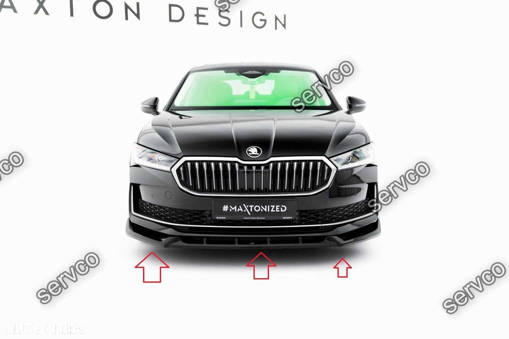 Pachet Body kit tuning Skoda Superb Sedan Mk4 2024- v4 - Maxton Design