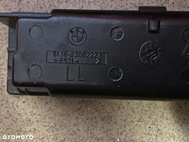 WKŁAD POPIELNICZKI PRZÓD BMW E46 8208722 - 3