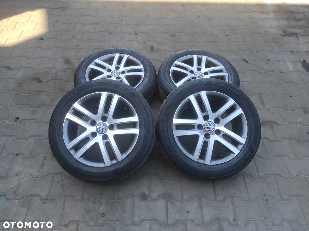 R16 205 55 5X112 FELGI KOŁA ALUFELGI ALUMINIOWE OPONY LETNIE 24 ROK 6.5J ET50 1K0601025BM RONAL AUDI A3 8P 8V A4 B5 B6 B7 SKODA OCTAVIA 2 3 SUPERB 1 2 3 VW GOLF 5 6 JETTA KOMBI PLUS HB TOURAN CADDY EOS SIROCCO SEAT LEON 2 ALTEA TOLEDO 3 ALTEA XL KOMPLET WYSYŁKA !!!! - 4
