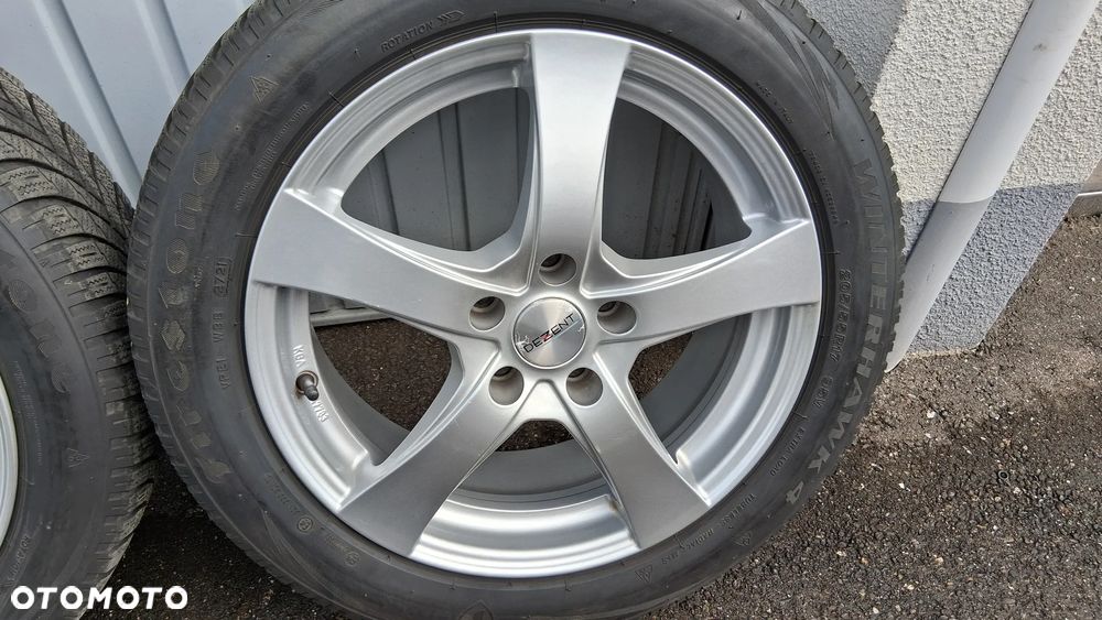 Koła Felgi Dezent zimowe 5x112  Vw Skoda 205/55R17 - 5