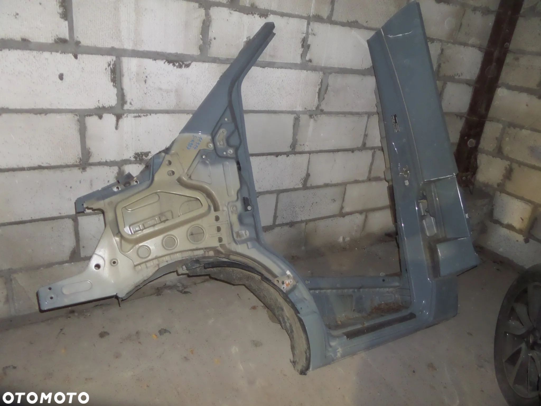 11914 Ćwiartka lewa fartuch słupek próg Mercedes Sprinter 907 - 1