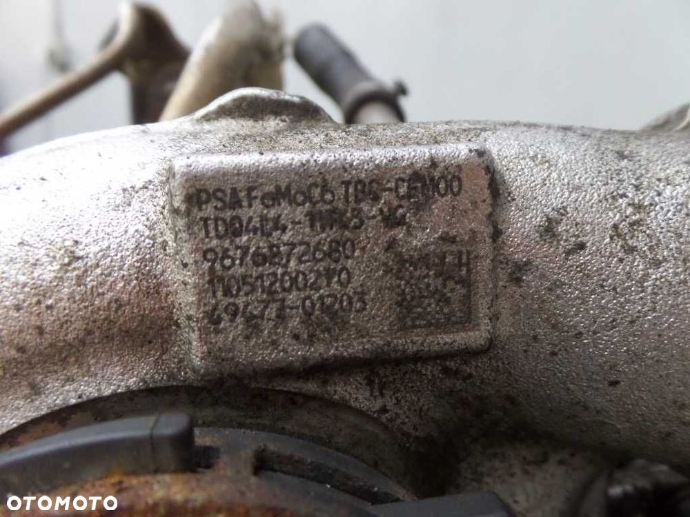 LAND ROVER II EVOQUE JAGUAR 2.2 D TURBO TURBOSREZARKA 9676272680 49477-01203 04L4-11TK3-VG - 4
