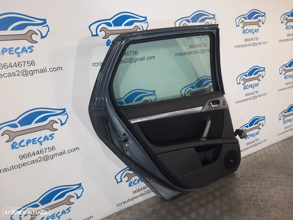 PORTA TRASEIRA TRÁS ESQUERDA PEUGEOT 407 SW FECHO ELEVADOR MOTOR PUXADOR VIDRO - 5