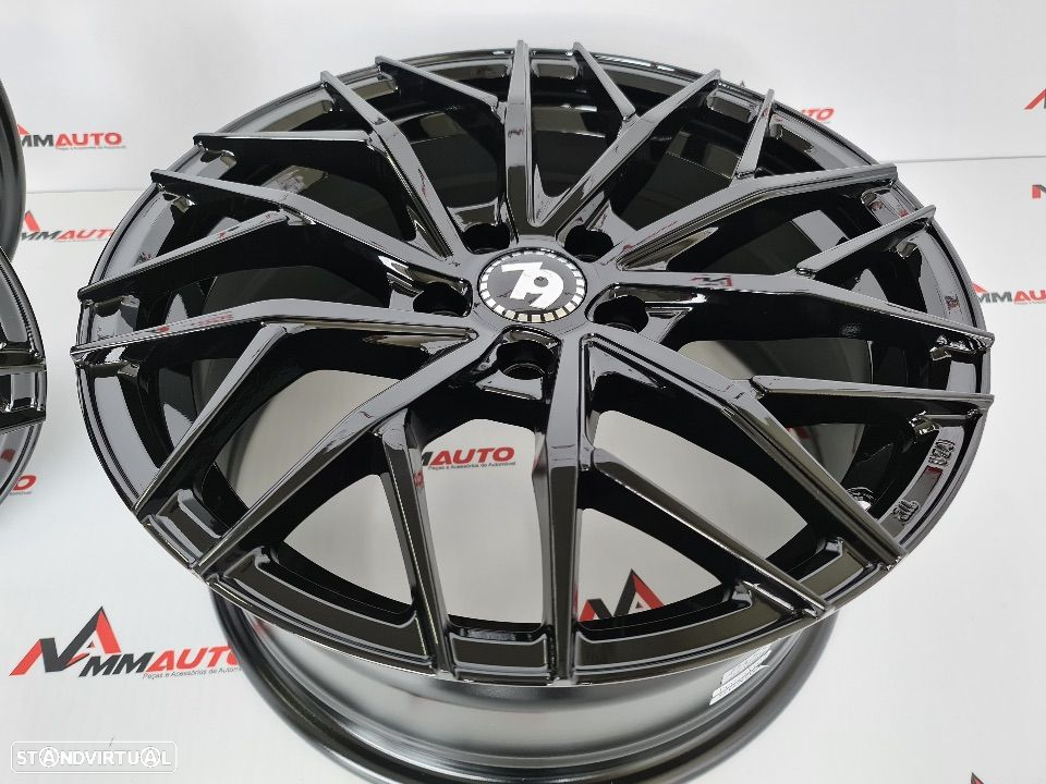 Jantes Seventy9 SV-C (Ford, Peugeot, Volvo) Preto Brilho 17 - 4