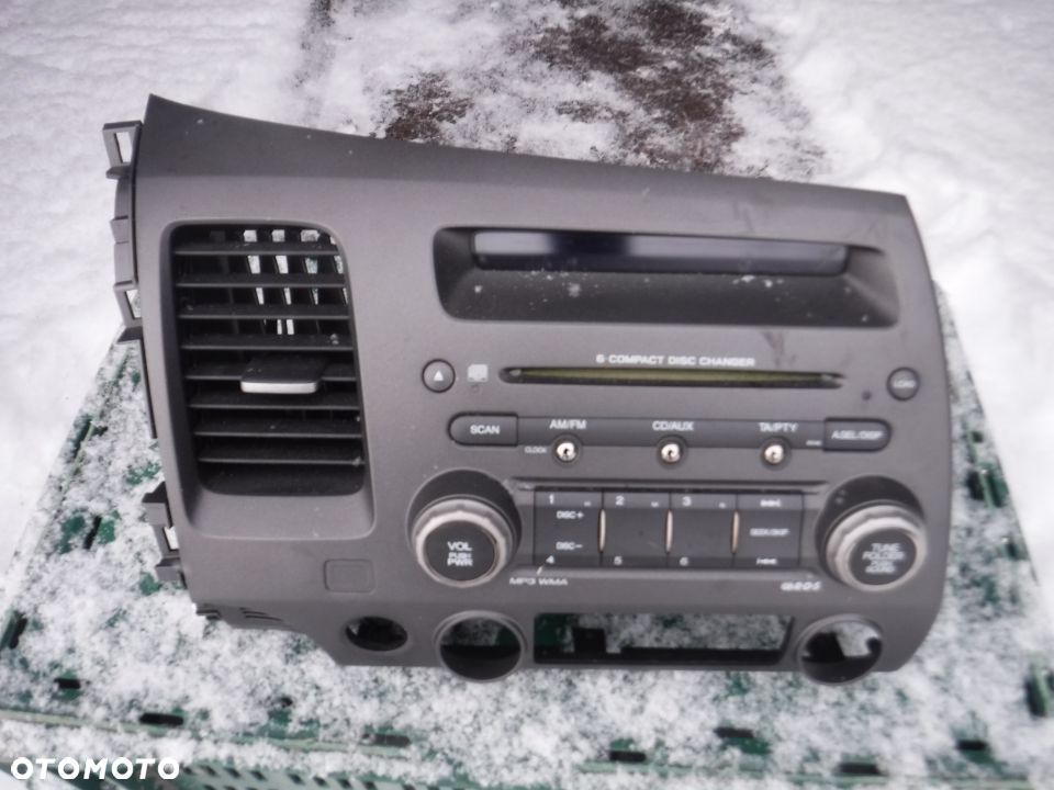 Honda Civic VIII sedan 06-11 1.3 HYBRID radio panel 39100-SNA-G620 EUROPA - 1