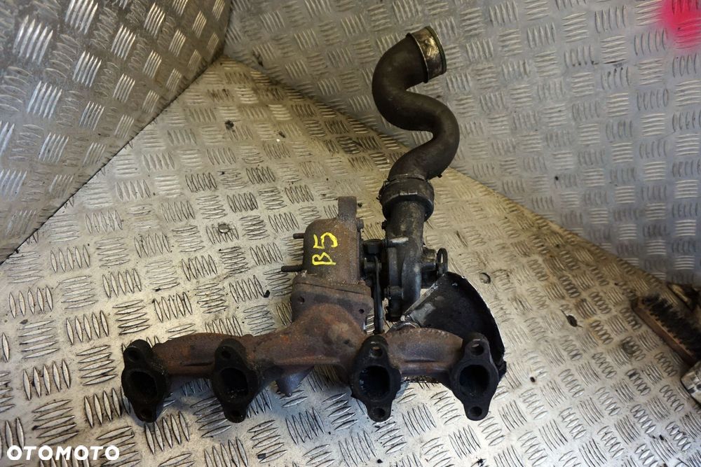 TURBOSPRĘŻARKA TURBINA TURBO PASSAT B5 LIFT 1.9 TDI O38145702G 717858-5 VOLKSWAGEN 2001-2005 - 3
