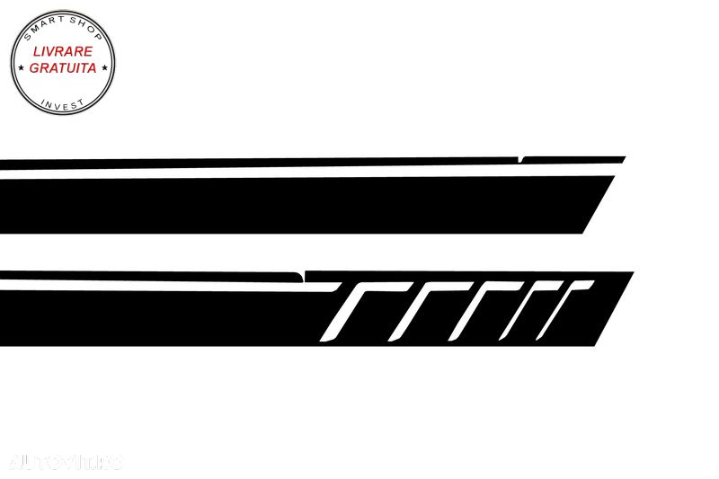 Stickere Laterale Negru Mat Mercedes G-Class W463 (1989-2017)- livrare gratuita - 4