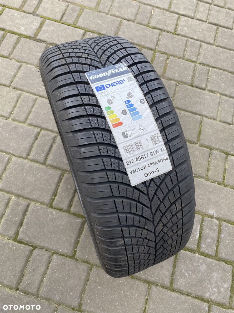 Nowe Opony Goodyear Vector 4 Seasons Gen-3 215/45R17 91W XL - 3