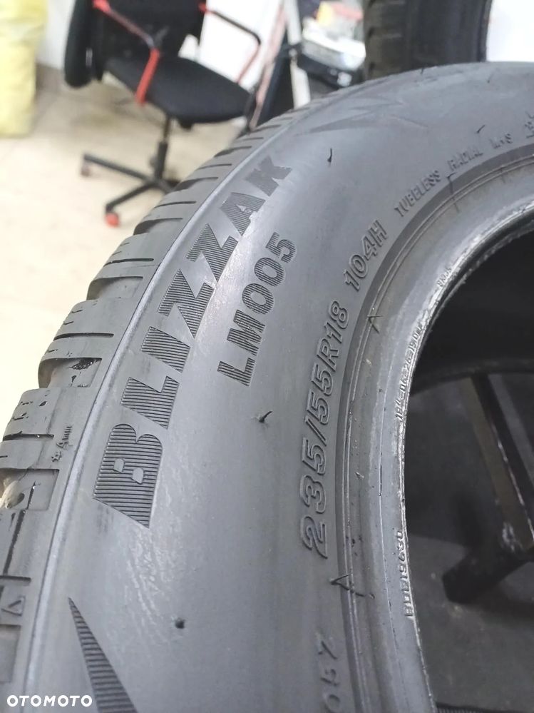 2x 235/55r18 bridgestone 2021 opony zimowe 6mm 52734 - 4