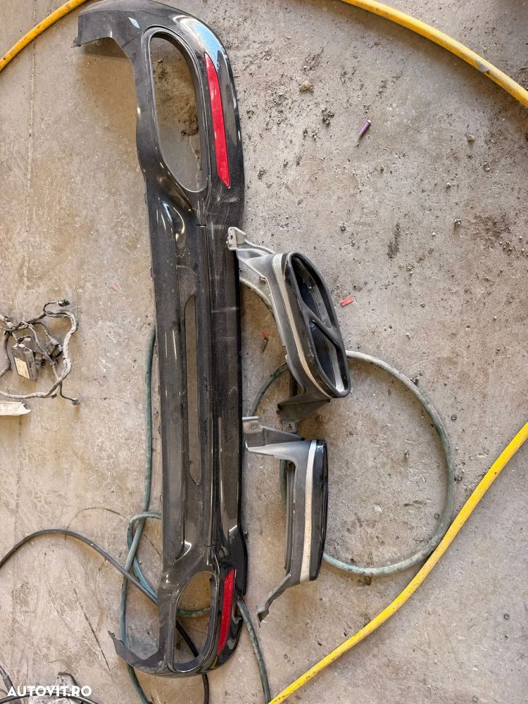 Prelungire bara spate completa cu tipsuri tobe Mercedes S-class W222 Facelift 2017-2021 - 1