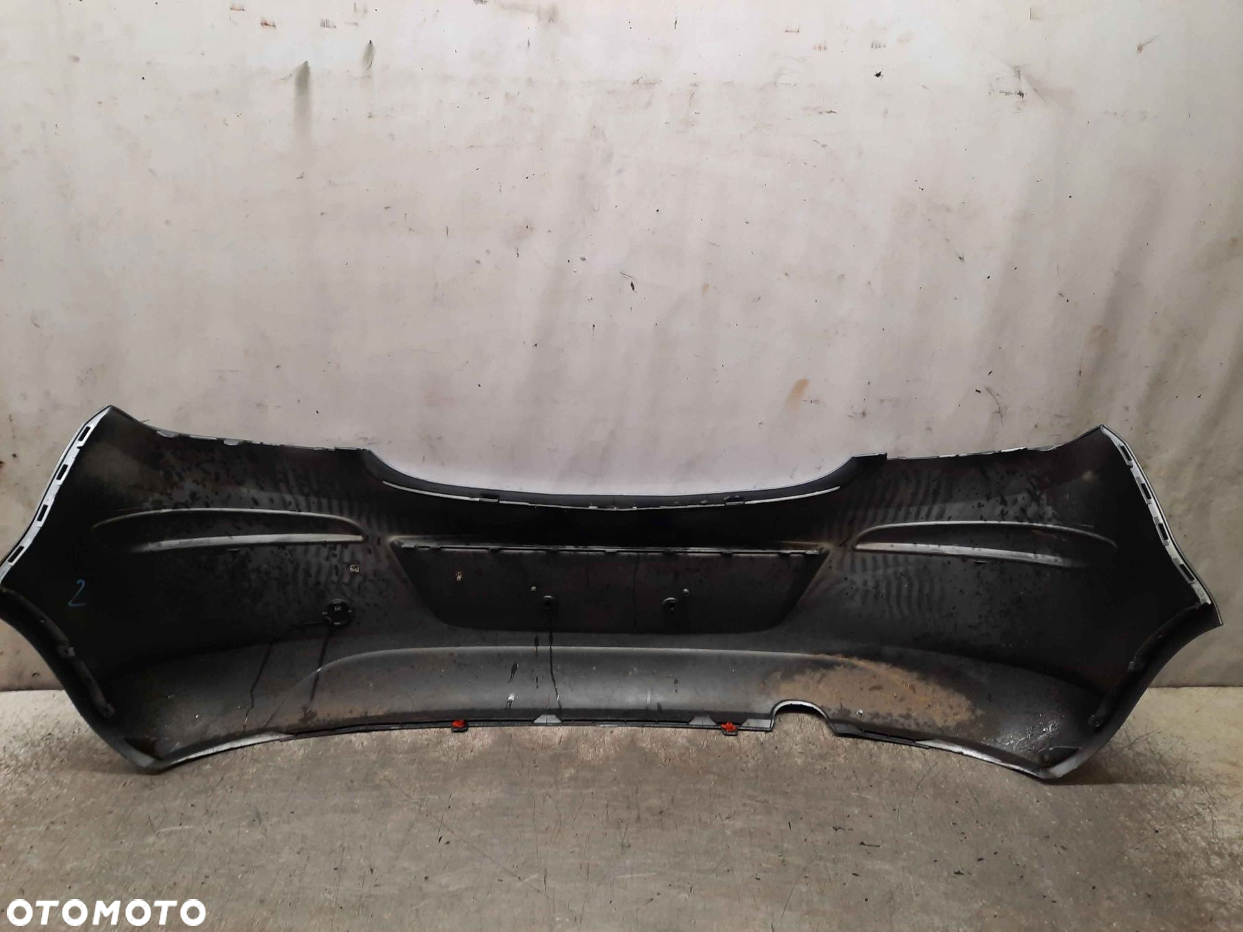/ ZDERZAK TYŁ TYLNY OPEL CORSA D Z163 SZARY 3D 3 DRZWI HB - 7