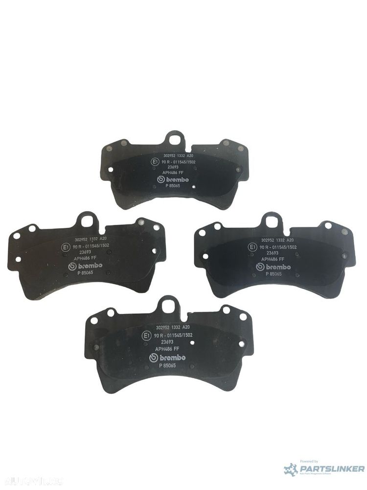 Set placute frana fata AUDI Q7 4LB 2006 - 2016 3.0 TDI quattro CJGC, CJMA, AUDI Q7 4M 2015 - > Brembo 10133023A - 1