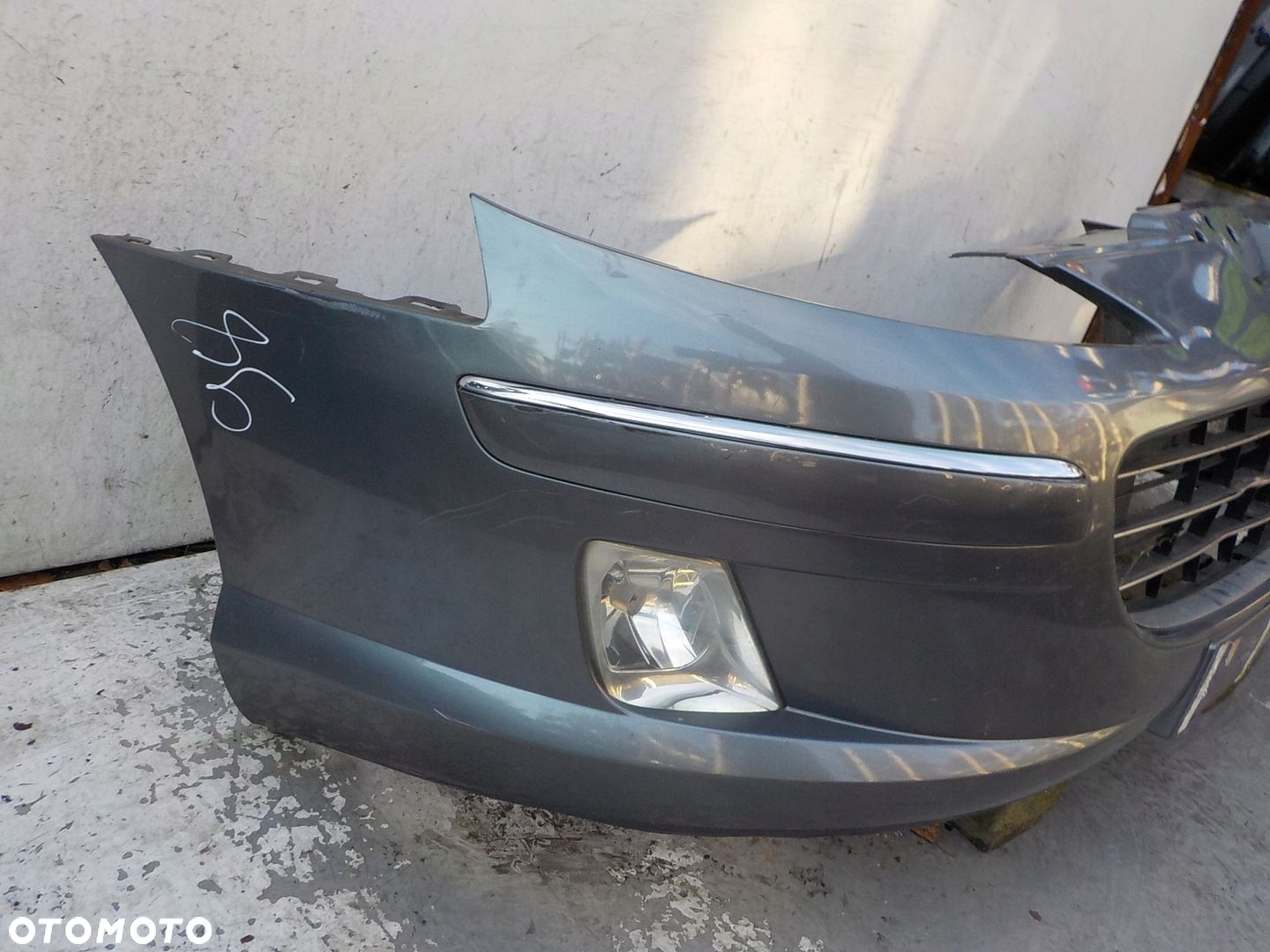 98 PEUGEOT 407 ZDERZAK PRZÓD PRZEDNI - 7