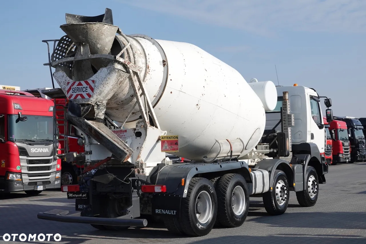 Renault KERAX 410 / 8X4 / BETONOMIESZARKA / GRUSZKA CIFA / 9 m3 / SPROWADZONA - 3