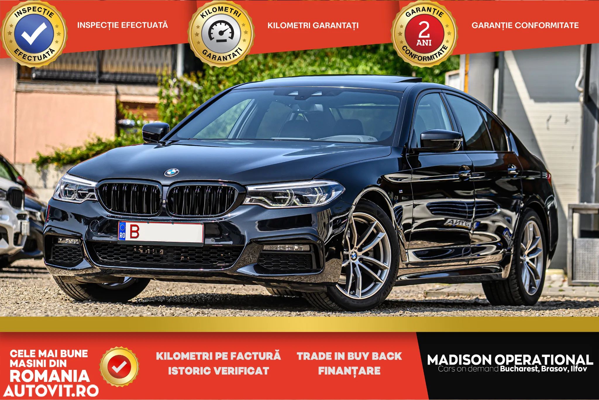 BMW Seria 5 520i Aut. M Sport Edition - 1