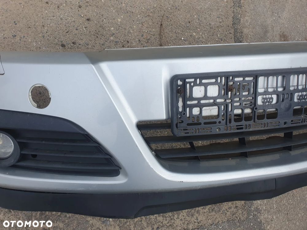 OPEL ASTRA III H ZDERZAK PRZEDNI PRZÓD HALOGENY SREBRNY KOMPLETNY - 5