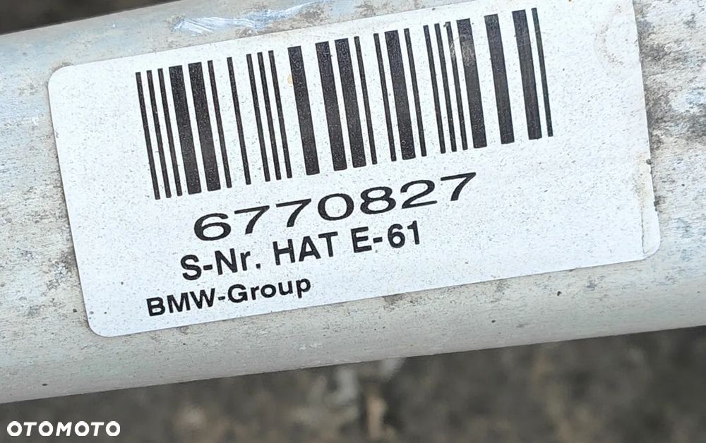 BMW 5 E61 BELKA ZAWIESZENIA OŚ TYŁ TYLNA - 2