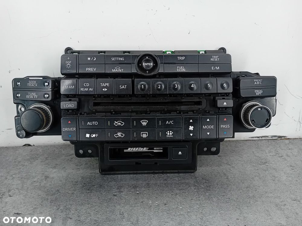 PANEL STEROWNIA RADIA INFINITI FX35 28396CG700 - 1