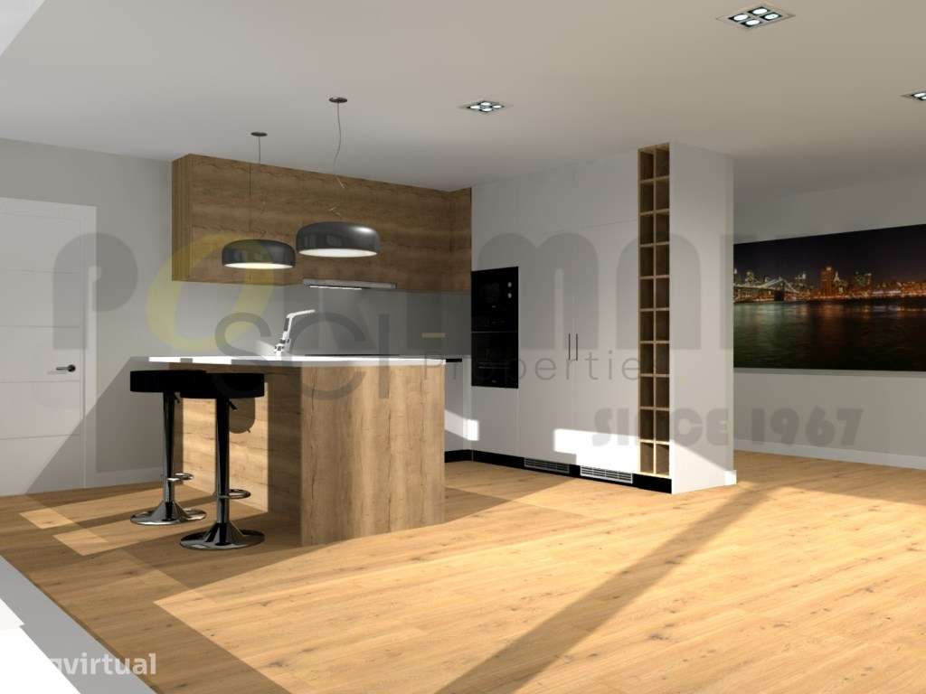 Extraordinário Apartamento T3+1 com amplas áreas em Coina - Grande imagem: 3/38