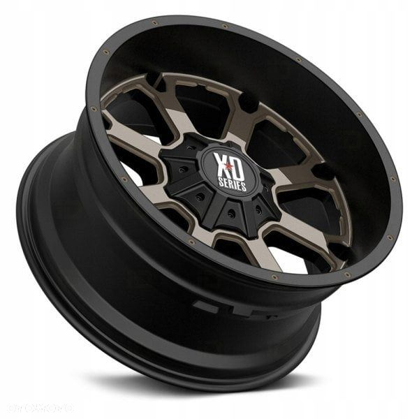 Felga aluminiowa XD 825 20X10 5X127 ET-24 JEEP WRANGLR JK JL JT 2007-2025 - 2