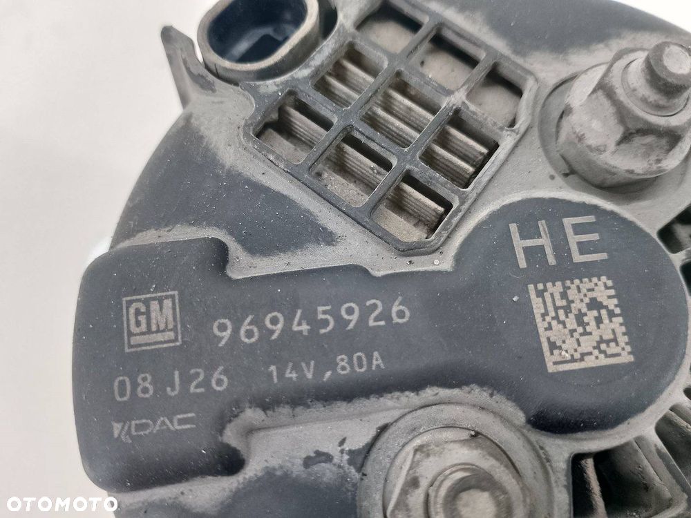 ALTERNATOR CHEVROLET AVEO T250 ( 06-11 ) 96945926 1.2 16V - 7