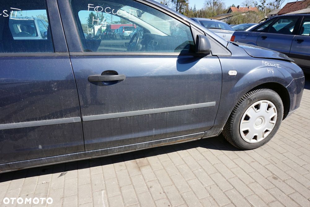 DRZWI PRZEDNIE PRAWE FOCUS II MK2 KOMBI H4  SZARY SEA GREY FORD 2004-2008 - 4