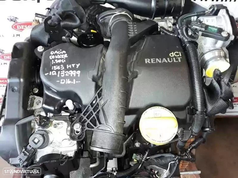 MOTOR COMPLETO DACIA DOKKER 2013 -K9K612 - 4