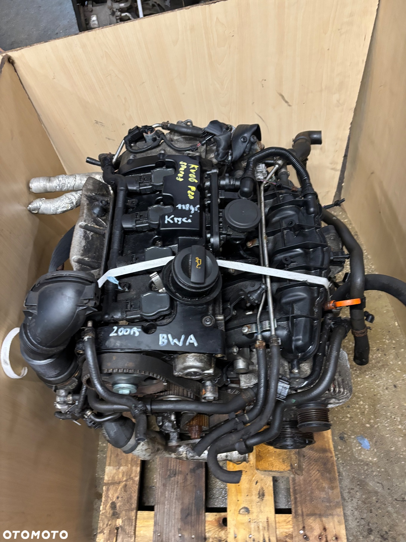 SILNIK KOMPLETNY  2.0 TFSI BWA AXX A3 LEON  OCTAVIA II SUPERB - 2