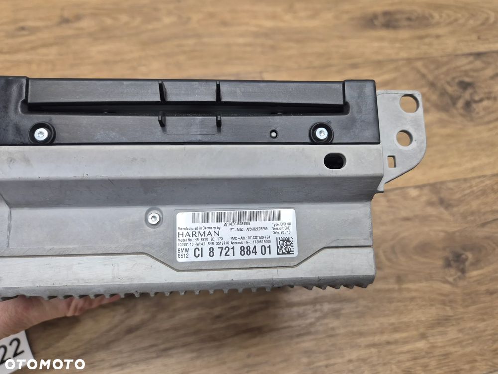 BMW RADIO JEDNOSTKA NAWIGACJA NBT EVO ID6 GPS 8721884 - 3
