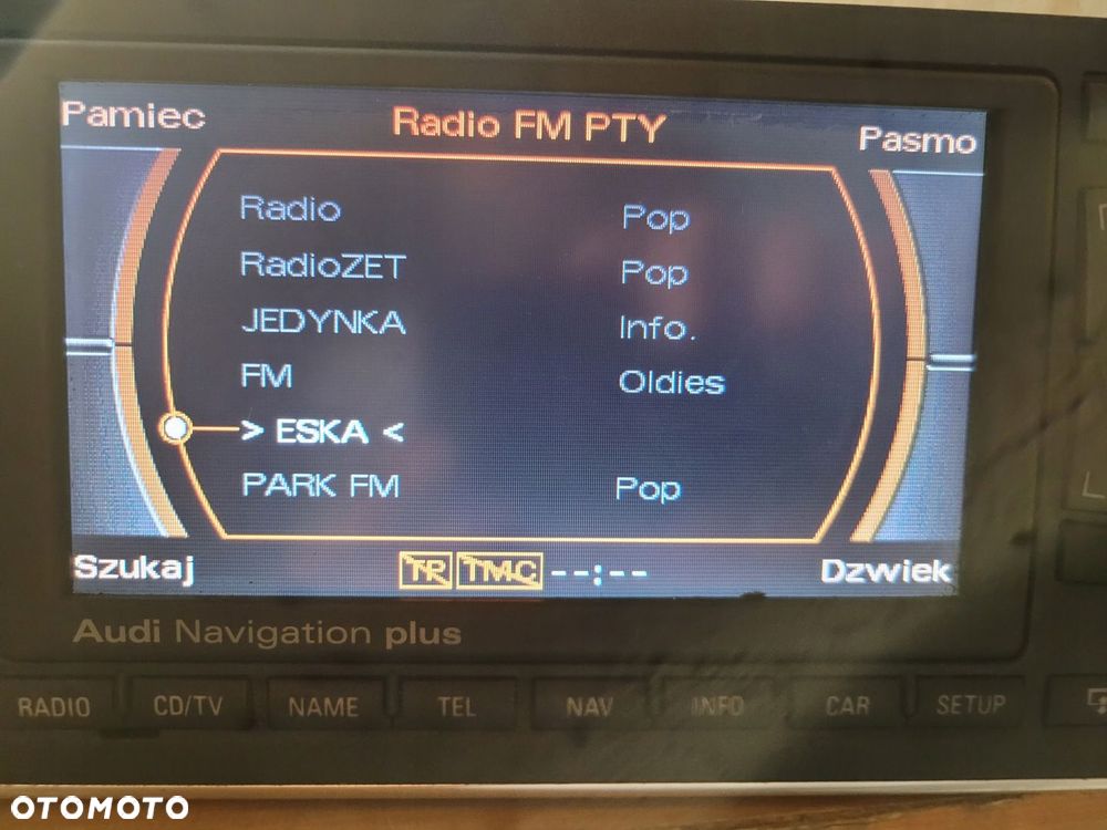AUDI A4 B6 B7 RNS-E RADIO NAWIGACJA NAVI KOD MENU PL 8E0035192Q - 2