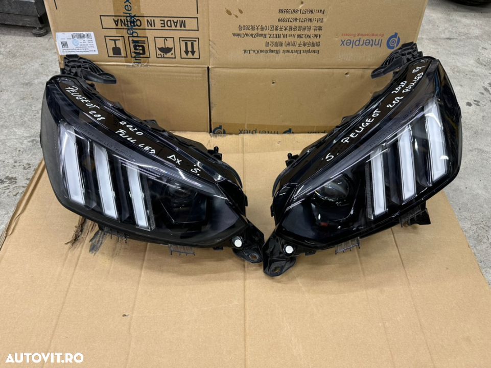 Far complet full led PEUGEOT 208 an 2021 cod L287074 si L287075 - 1
