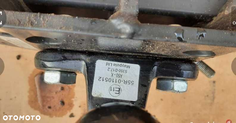 hak holowniczy bizub ford transit 00-13  blaszak jak nowy - 4