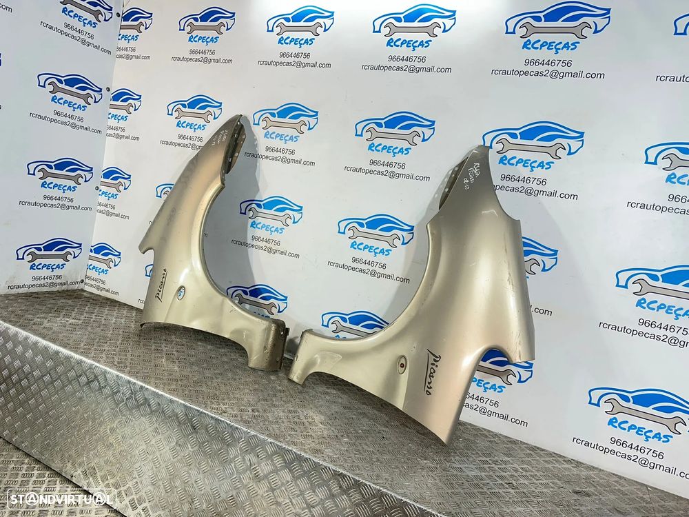 .Guardalamas Frente Frontal Esquerdo Direito Original PSA Citroen Xsara Picasso - 15
