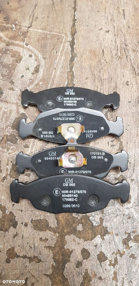 Oryginalne Klocki Hamulcowe GM 90485140 / 1605881 Opel Astra Corsa Vectra - 5