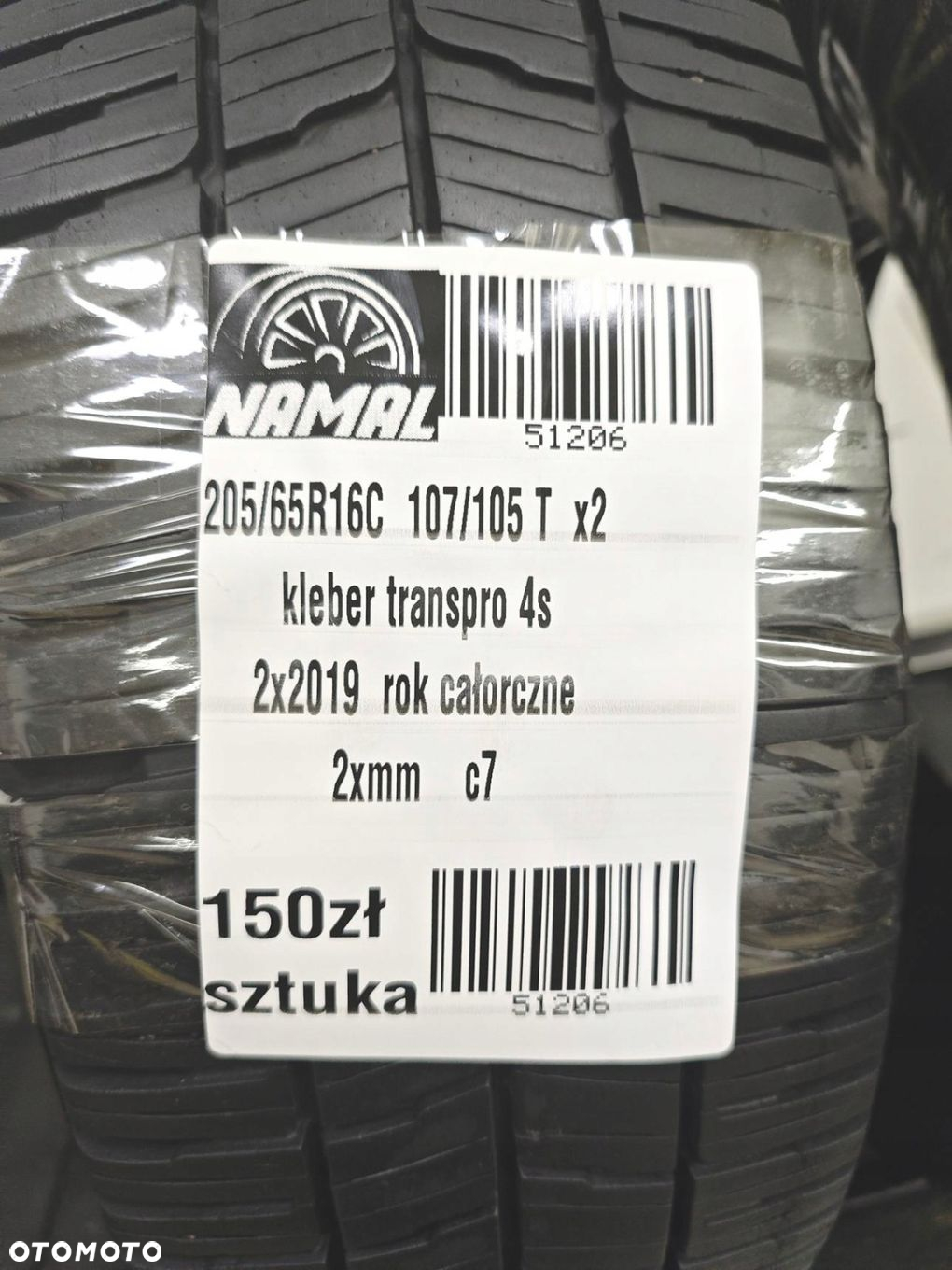 205/65R16c kleber 2019 opony całoroczne 7,5mm 51206 - 8