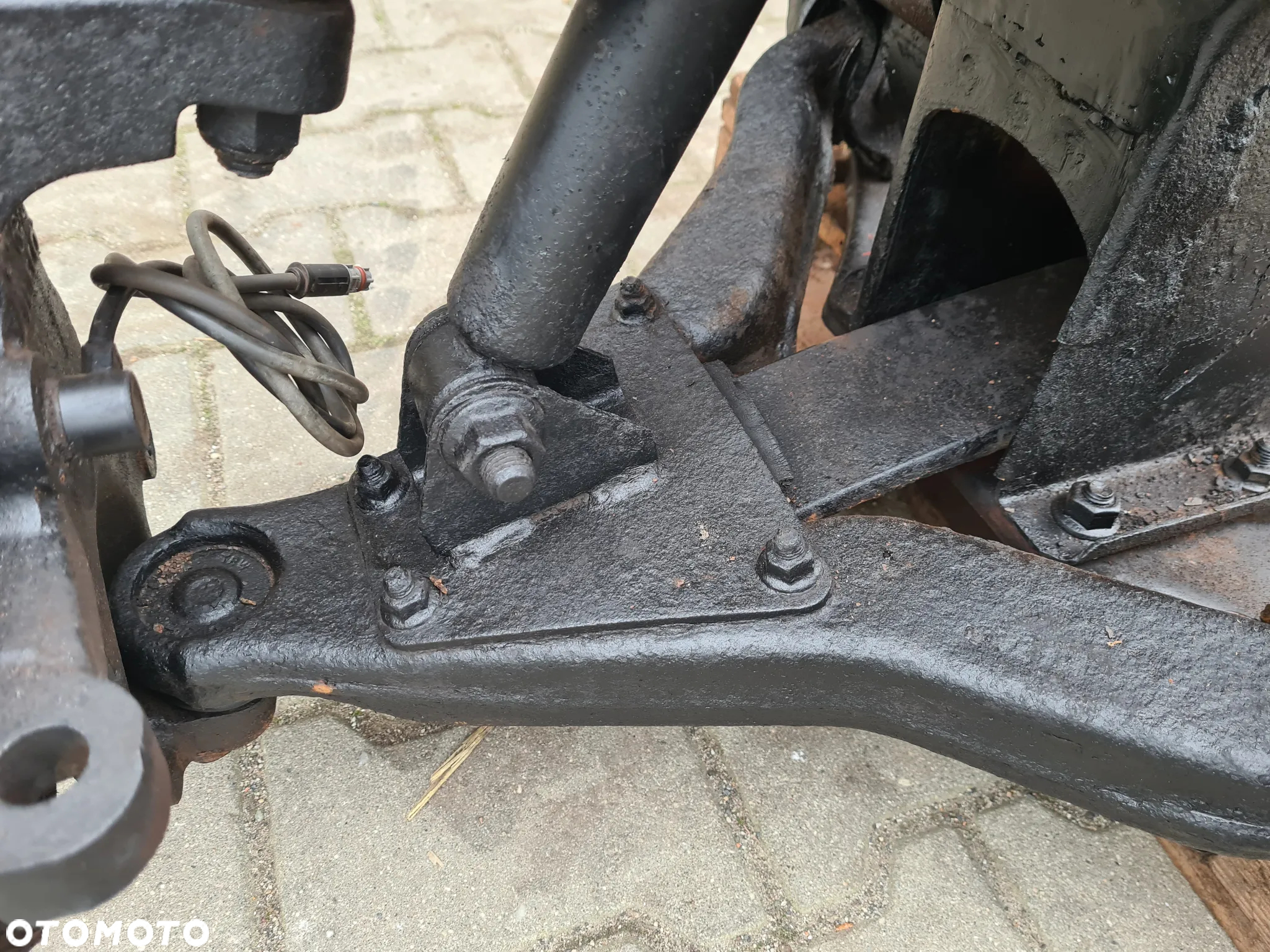 IVECO DAILY 3 99-06 sanki zawieszenie przód resor poprzeczny zwrotnice piasty amortyzatory wahacze - 9