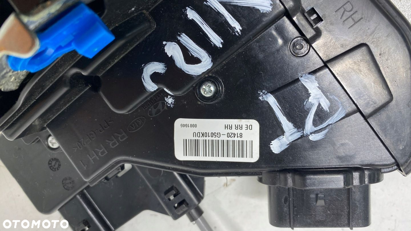 KIA NIRO ZAMEK DRZWI PRAWY TYŁ TYLNY 6 PIN 17-21 - 4