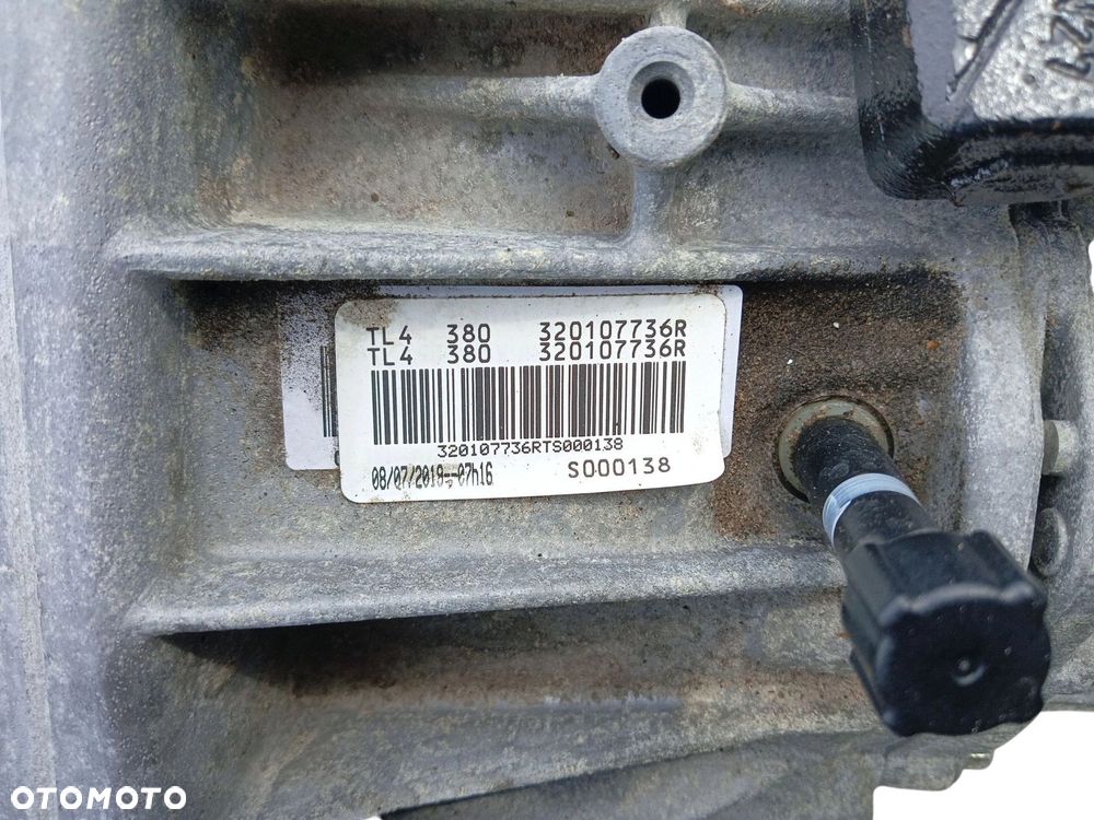 SKRZYNIA BIEGÓW RENAULT KADJAR LIFT (2018-2022) 1.3 TCE 140KM TL4380 - 4