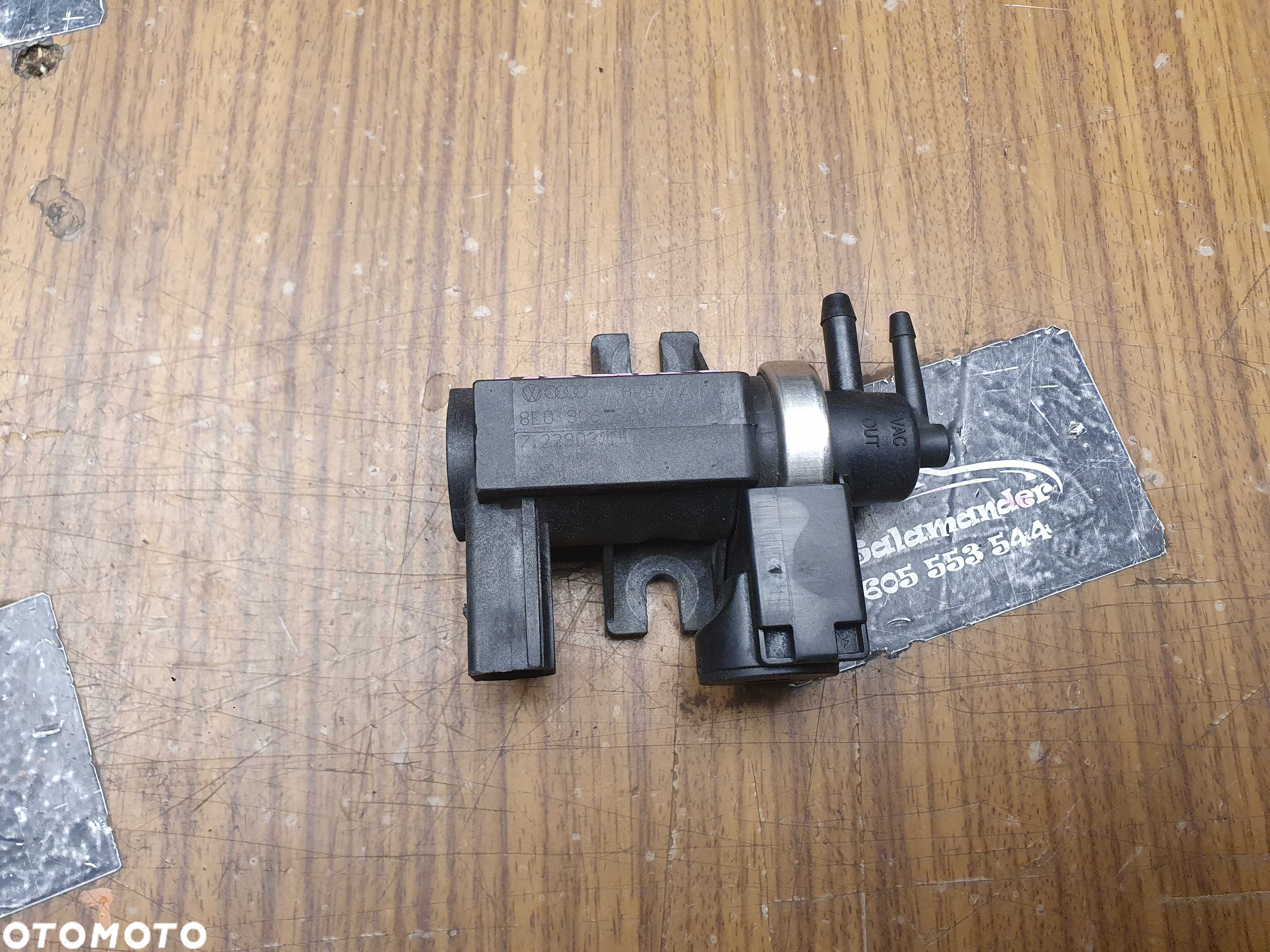 Zawór 8E0906628A 8E0906628C Podciśnienia Czujnik Turbiny 1.9 TDI Audi A4 B6 A6 C5 VW Passat B5 - 4