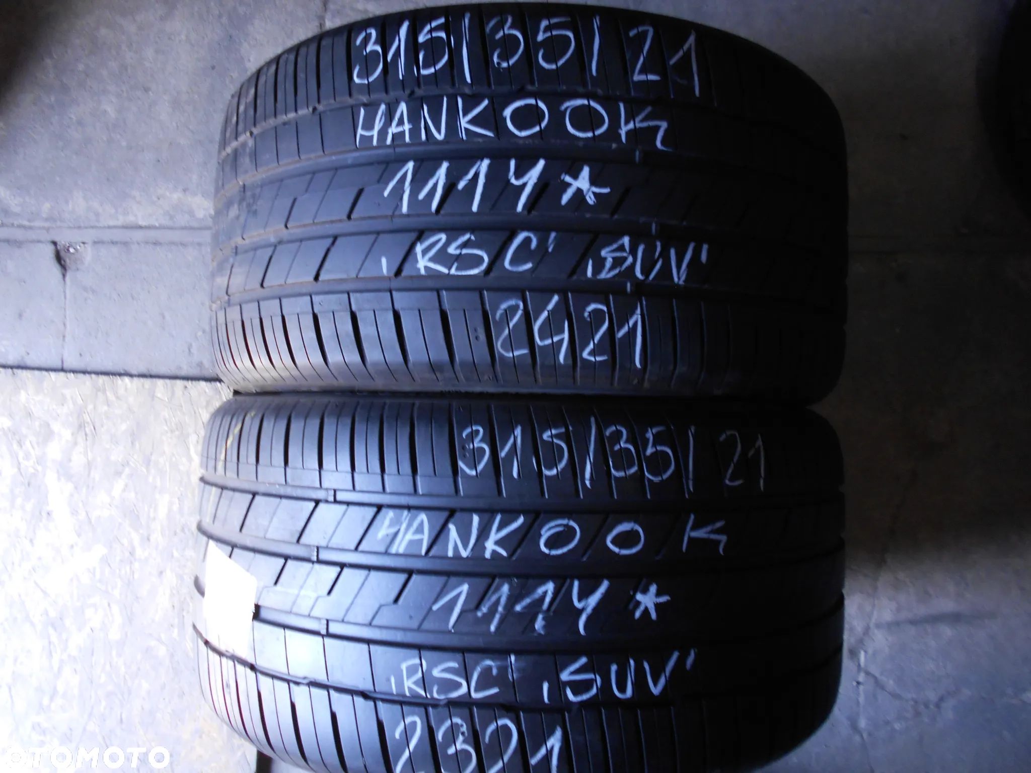 OPONY 315/35R21 HANKOOK VENTUS S1 EVO3 SUV RSC  DOT 2421 7.5MM - 1
