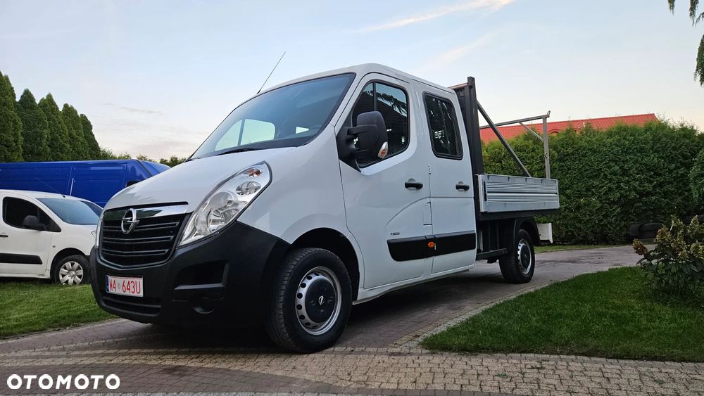Opel MOVANO 2.3 CDTI 125 KM DUBEL KABINA MASTER DOKA 7 OSÓB SKRZYNIA  KLIMA - 31
