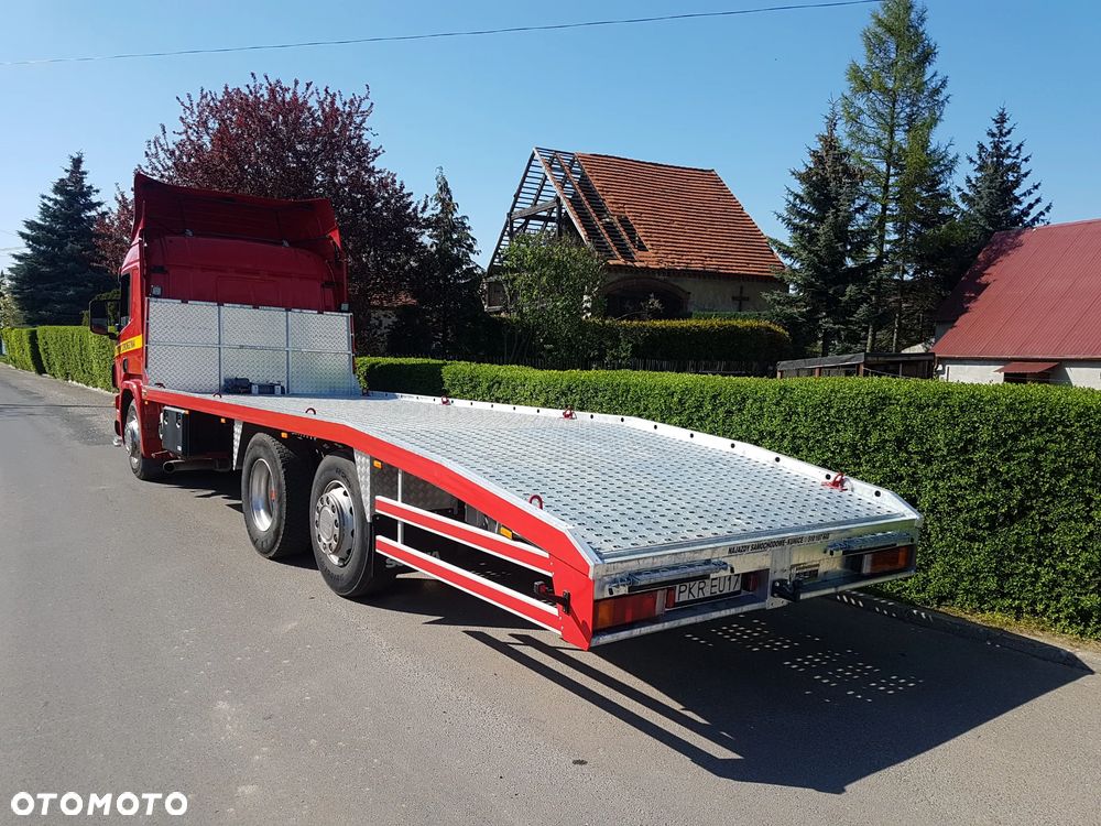 najazd ZABUDOWA SCANIA autolaweta kunice - 12