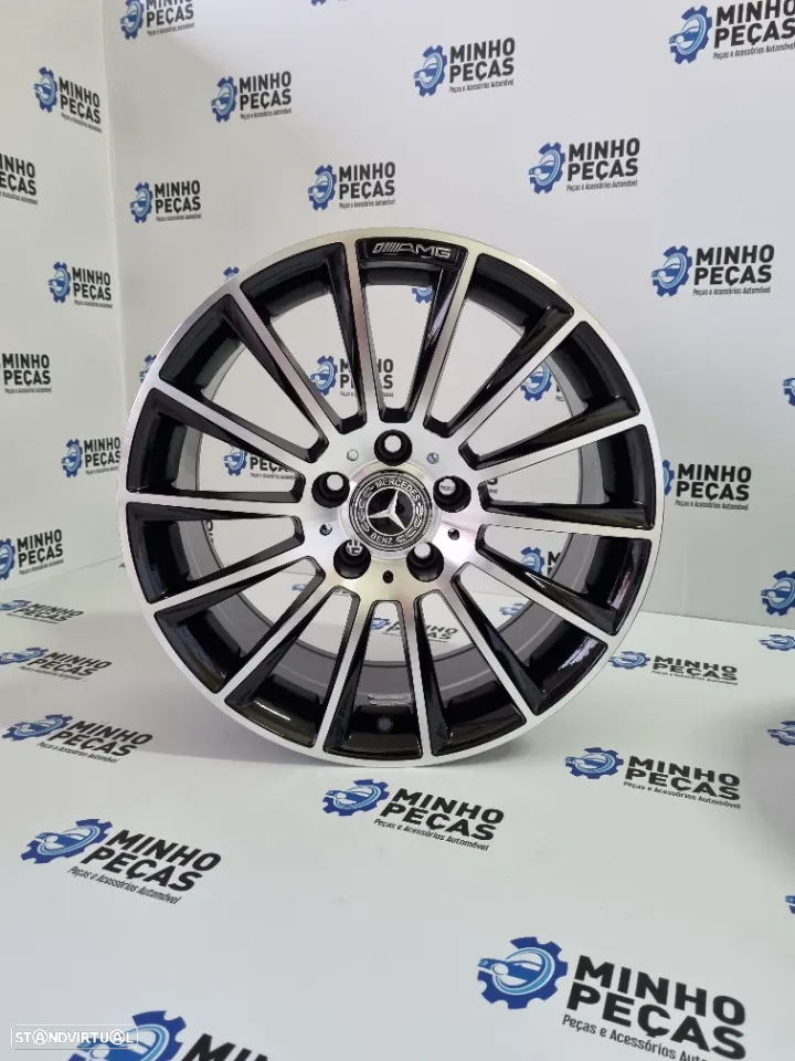 Jantes Mercedes (C63) AMG Turbine em 19 - 7