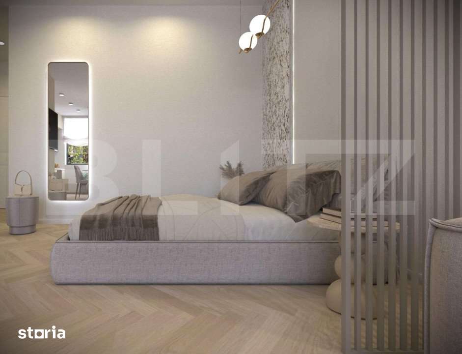 Apartament 1 camera,38 mp utili,gradina 24 mp Calea Aradului — fotografia 3