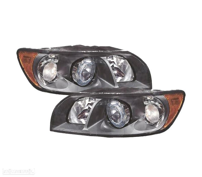 FARÓIS OPTICAS XENON PARA VOLVO S40 04-07 - 1