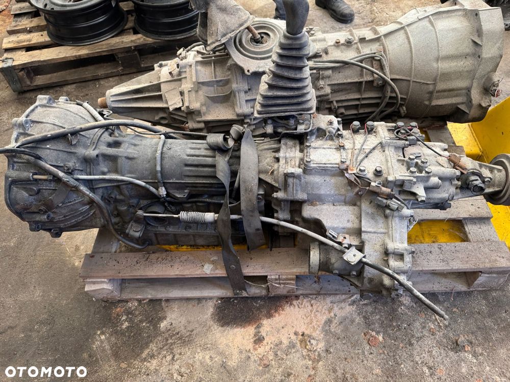 skrzynia + reduktor mitsubishi pajero l200 2.5 2.8 td komplet super select - 1