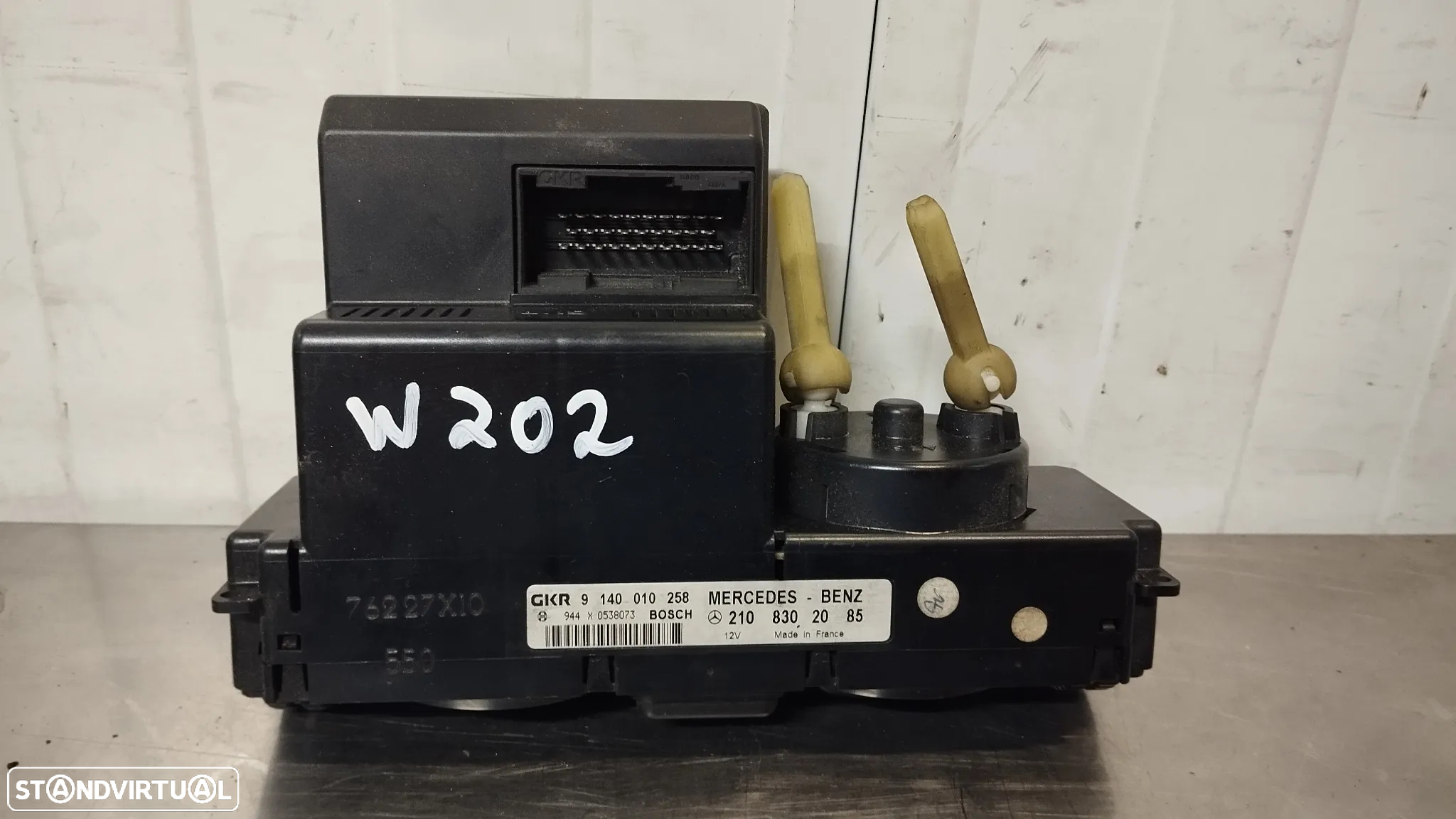 COMANDO / REGULADOR SOFAGEM E AC MERCEDES CLASSE C / E W202 W210 REF. 9140010258 2108302085 - 4